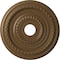 Ekena Millwork Cole PVC Medallion (Canopies up to 5 1/8"), 19"OD x 3 1/2"ID x 1"P, Metallic Champagne Bronze CMP19COCCB - alternate 1